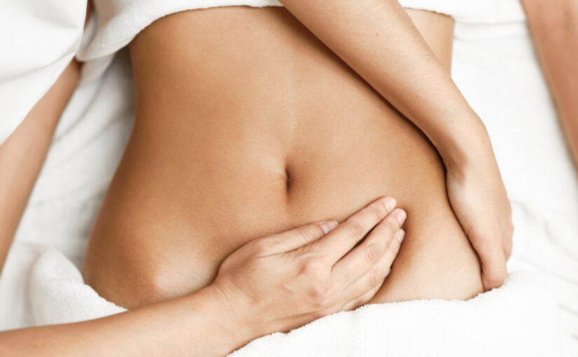 massage abdomen